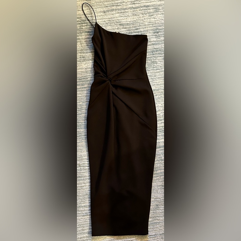 Nookie Lust one shoulder MIDI dress